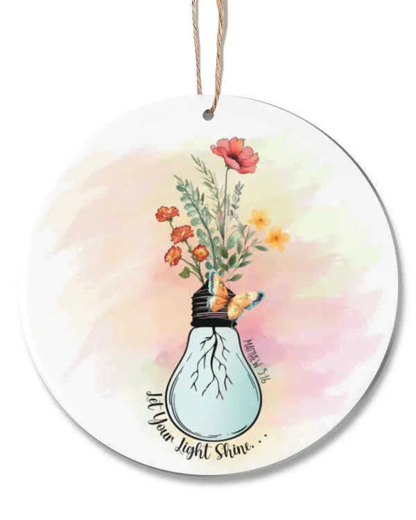 Acrylic Ornament - Circle