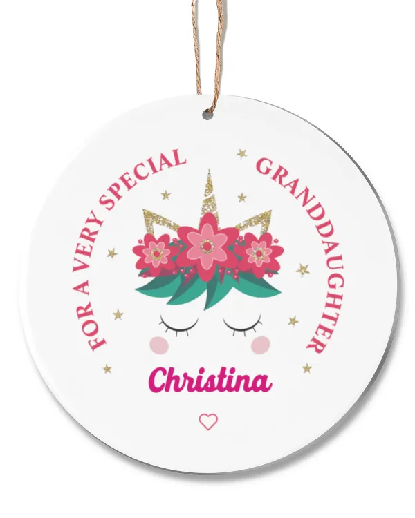 Acrylic Ornament - Circle