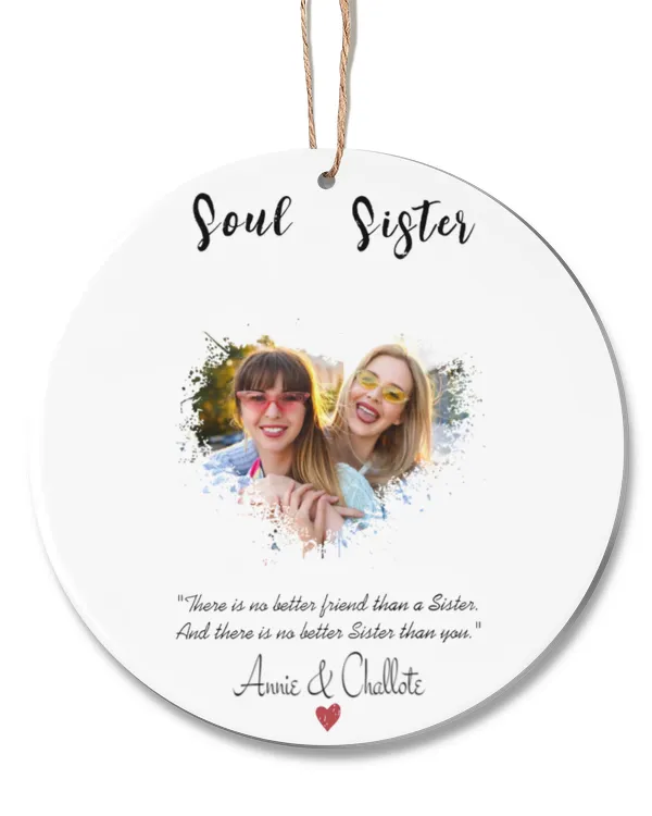 Acrylic Ornament - Circle