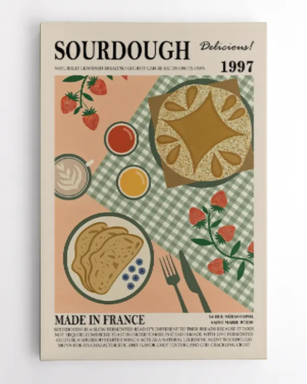 Sourdough Art Print