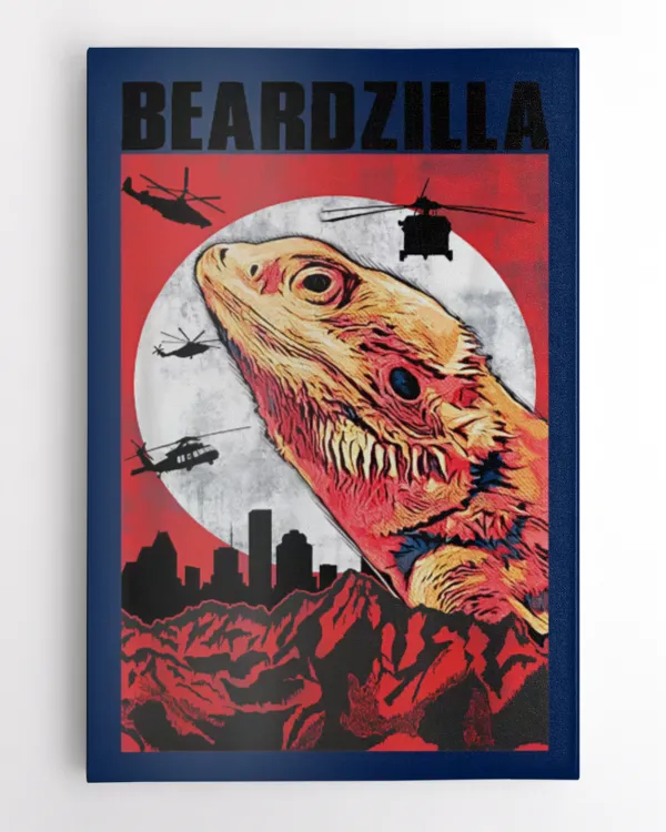 Beardzilla Art Print