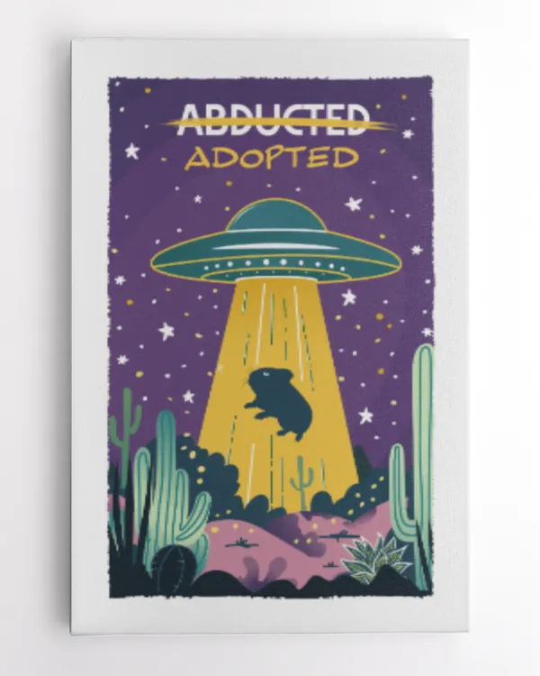 Adopted Guinea Pig Abduction Art Print