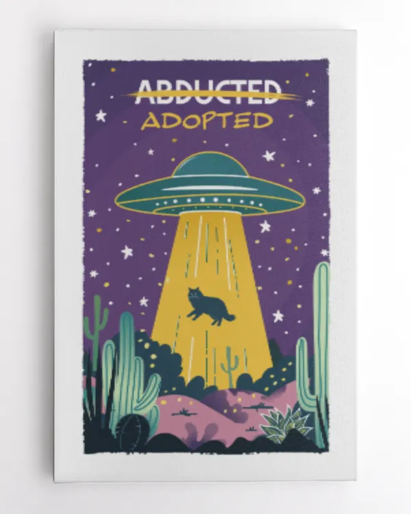 Adopted Norwegian Forest Abduction Art Print