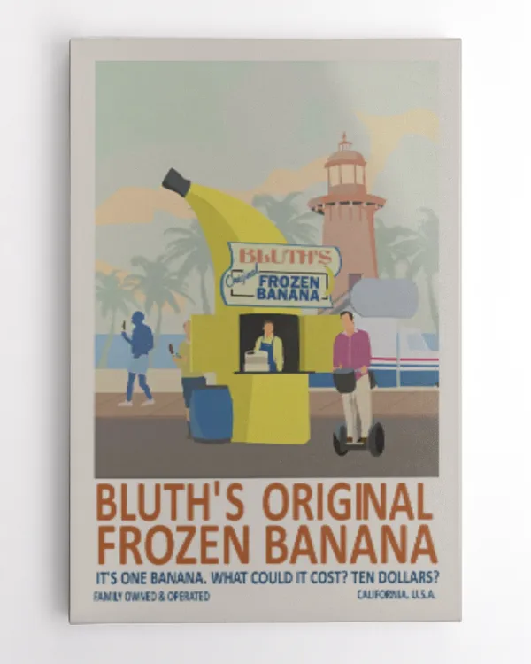 Bluth's Banana Stand Art Print