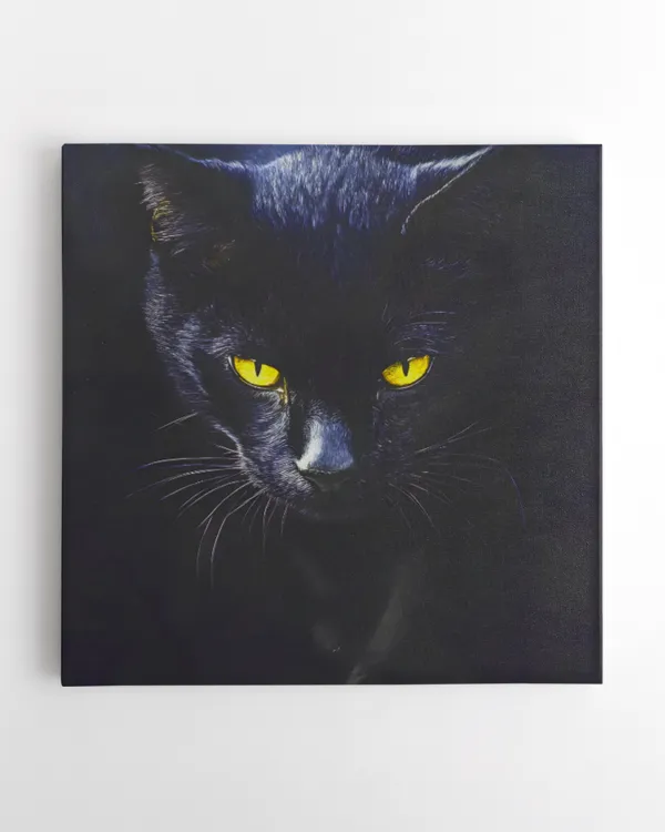 big cat halloween art