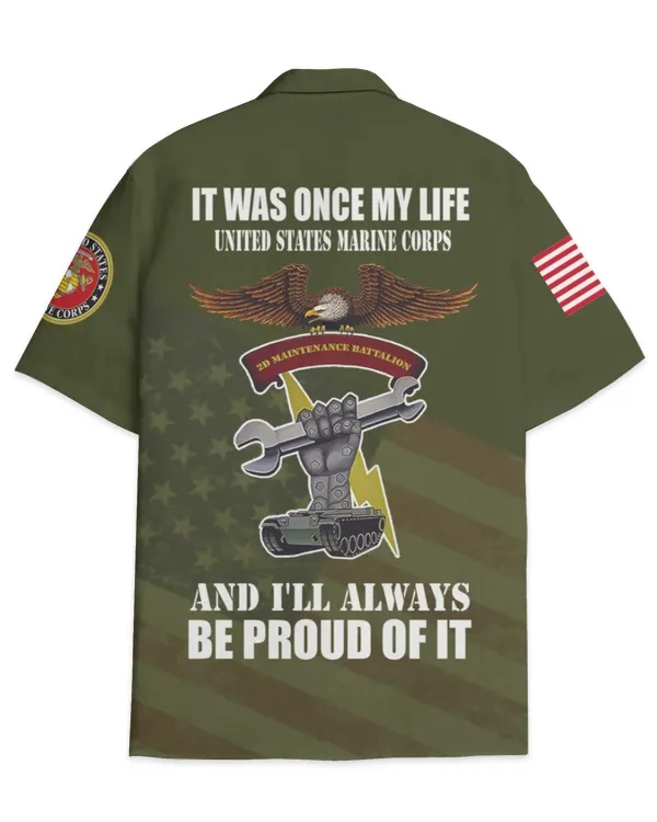 2d Ordnance Maintenance Company Hawaiian Shirt