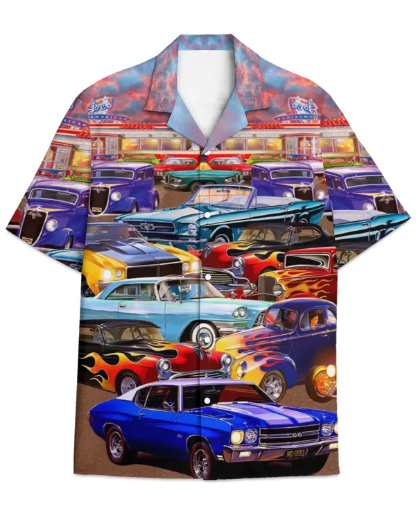 Hawaiian Shirt Hot Rod For Hot Rod Lovers