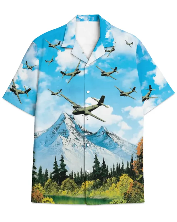 DHC-4-1 Hawaiian Shirt MA2