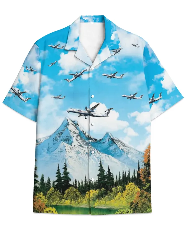 DHC-8 Hawaiian Shirt MA2
