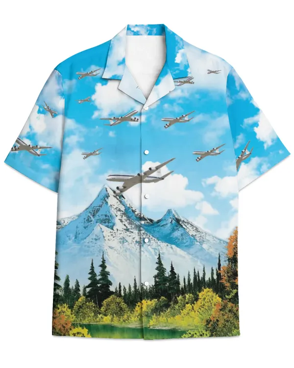 Douglas DC-8 Hawaiian Shirt MA2