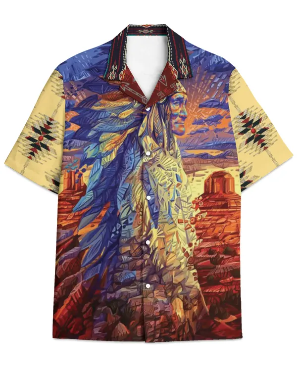 Native American-Hawaiian Shirt