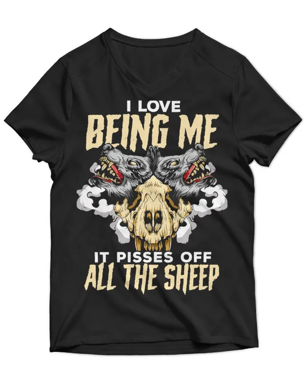 Unisex Jersey SS V-Neck T-Shirt