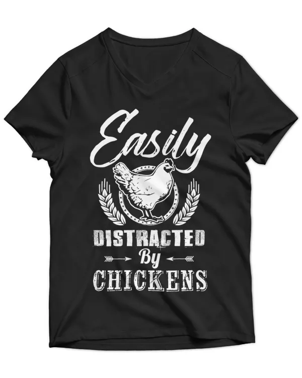 Unisex Jersey SS V-Neck T-Shirt