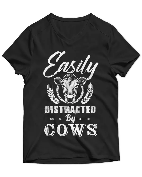Unisex Jersey SS V-Neck T-Shirt