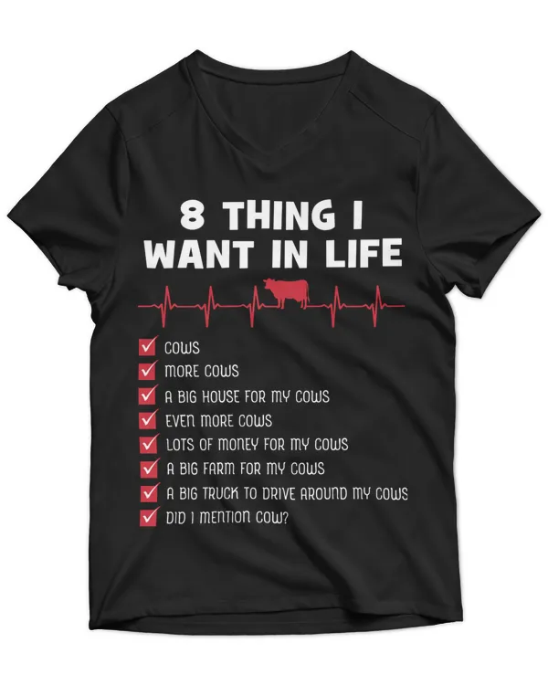 Unisex Jersey SS V-Neck T-Shirt
