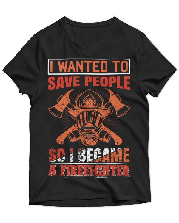 Unisex Jersey SS V-Neck T-Shirt