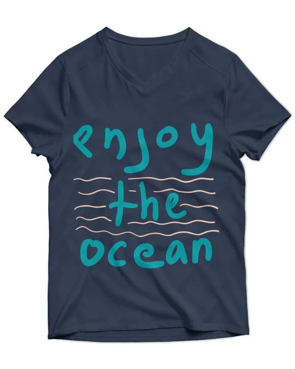 Unisex Jersey SS V-Neck T-Shirt