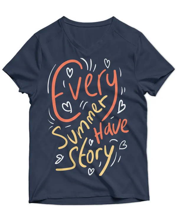 Unisex Jersey SS V-Neck T-Shirt
