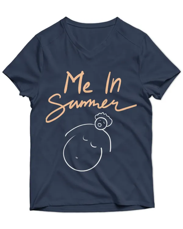 Unisex Jersey SS V-Neck T-Shirt