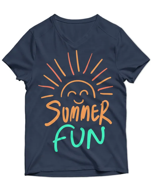 Unisex Jersey SS V-Neck T-Shirt