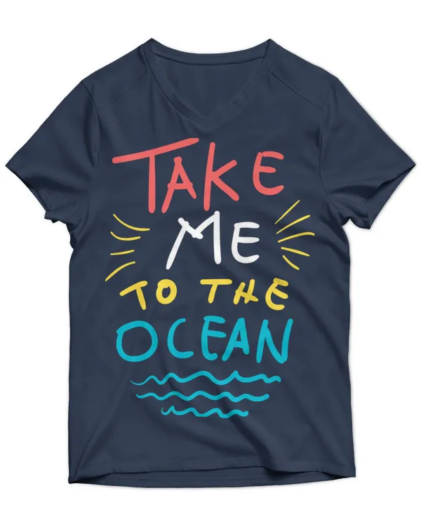Unisex Jersey SS V-Neck T-Shirt