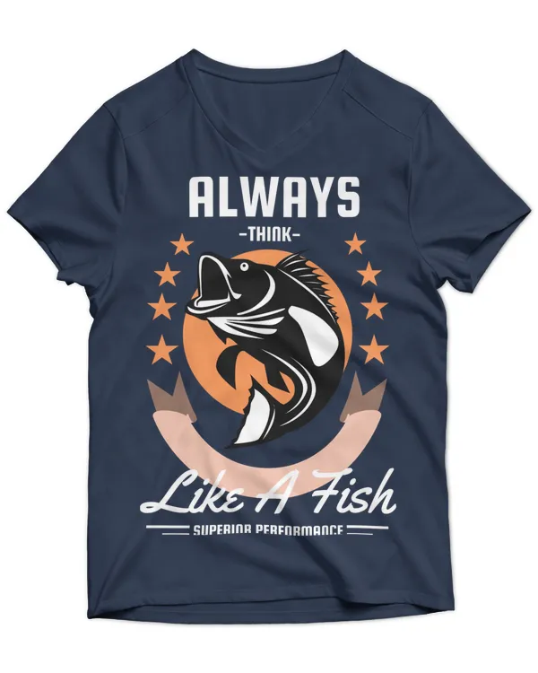 Unisex Jersey SS V-Neck T-Shirt