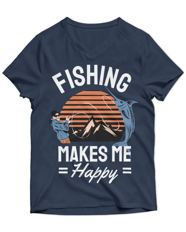 Unisex Jersey SS V-Neck T-Shirt