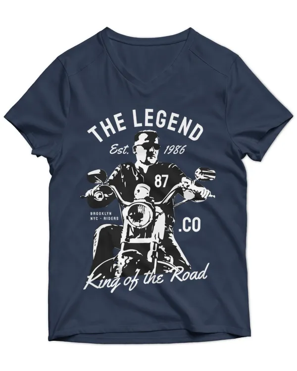 Unisex Jersey SS V-Neck T-Shirt
