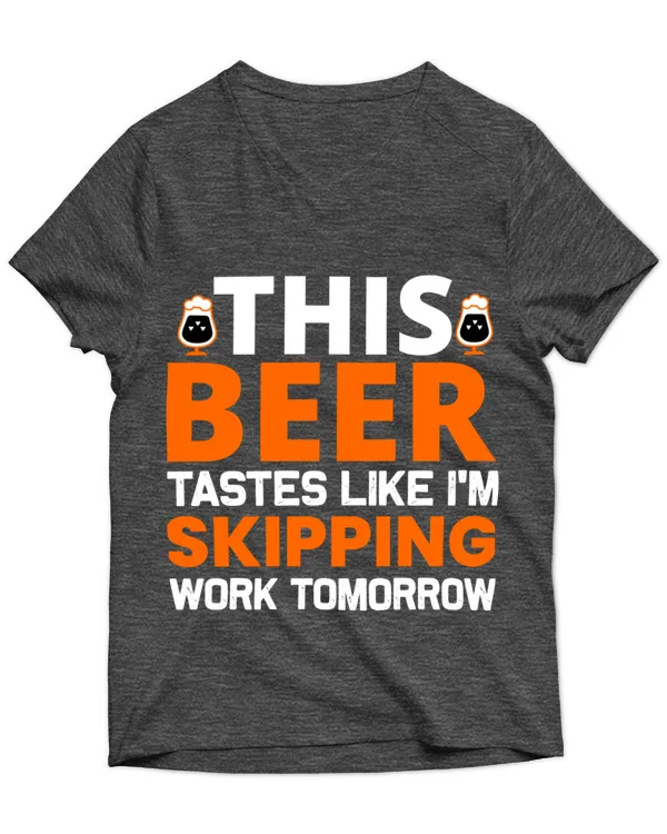 Unisex Jersey SS V-Neck T-Shirt