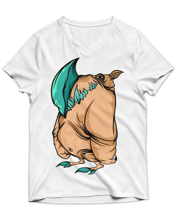 Unisex Jersey SS V-Neck T-Shirt