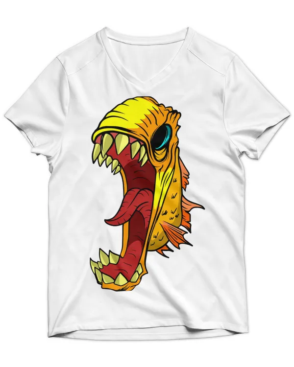 Unisex Jersey SS V-Neck T-Shirt