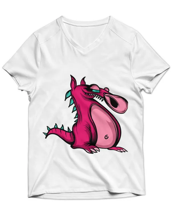 Unisex Jersey SS V-Neck T-Shirt