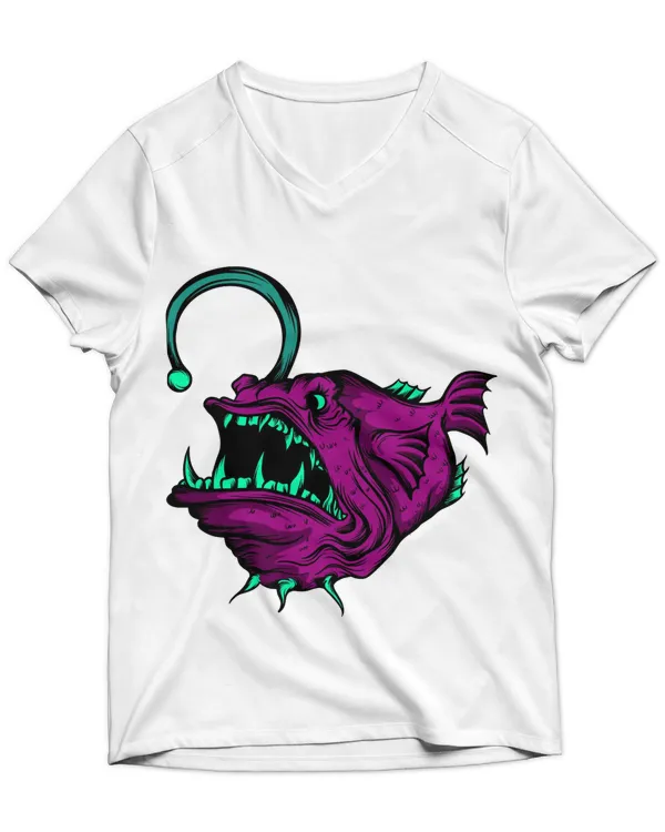 Unisex Jersey SS V-Neck T-Shirt