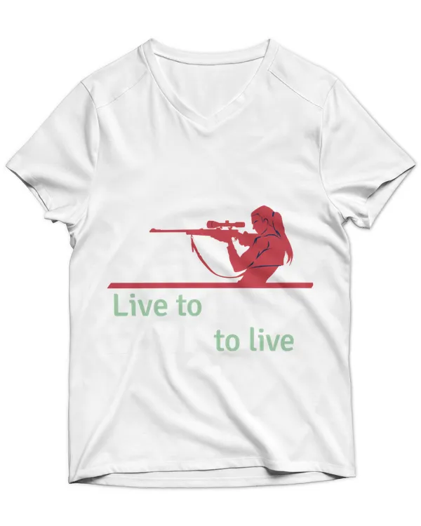 Unisex Jersey SS V-Neck T-Shirt