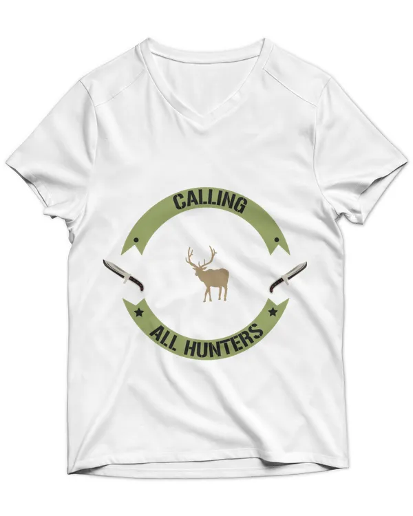 Unisex Jersey SS V-Neck T-Shirt