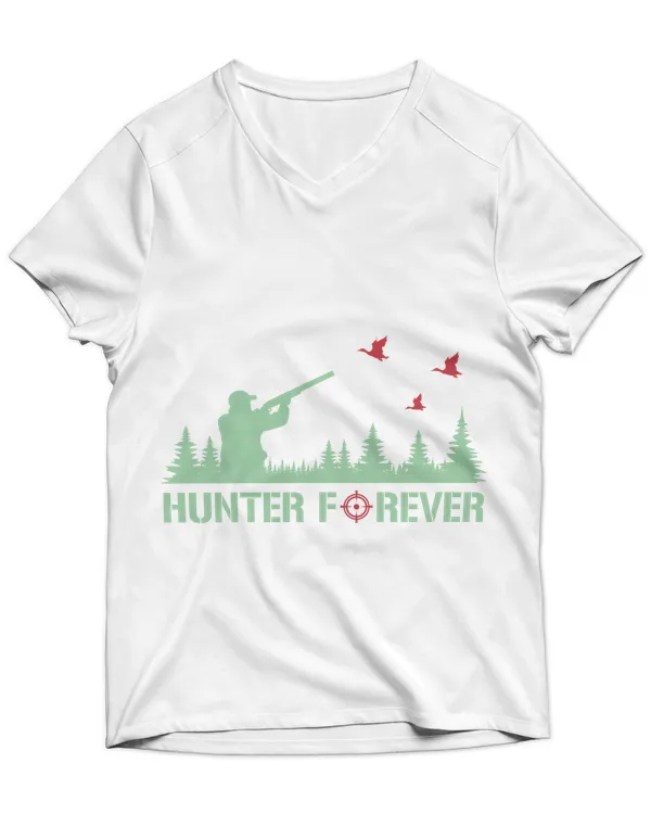 Unisex Jersey SS V-Neck T-Shirt