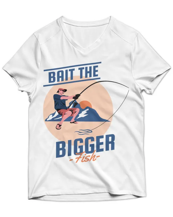Unisex Jersey SS V-Neck T-Shirt