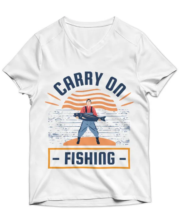 Unisex Jersey SS V-Neck T-Shirt