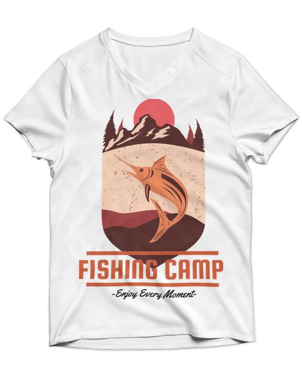Unisex Jersey SS V-Neck T-Shirt