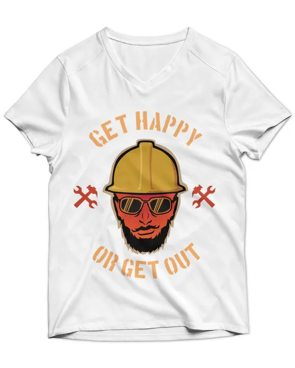 Unisex Jersey SS V-Neck T-Shirt