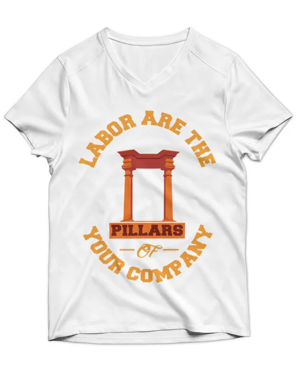 Unisex Jersey SS V-Neck T-Shirt