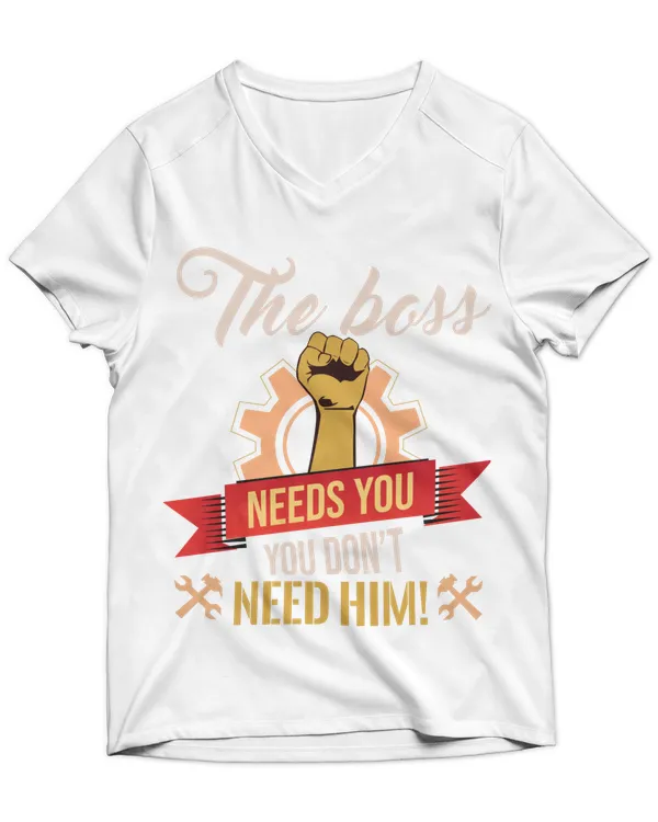 Unisex Jersey SS V-Neck T-Shirt