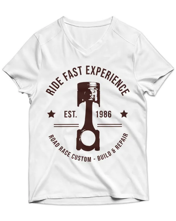 Unisex Jersey SS V-Neck T-Shirt