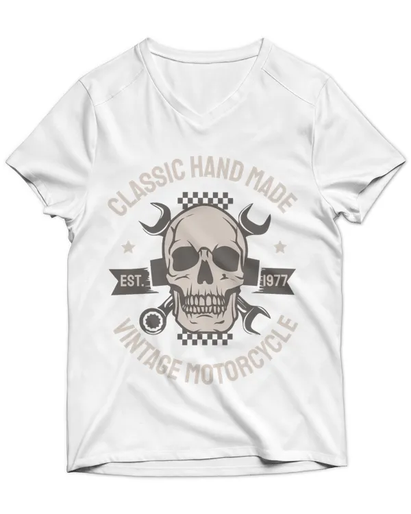 Unisex Jersey SS V-Neck T-Shirt
