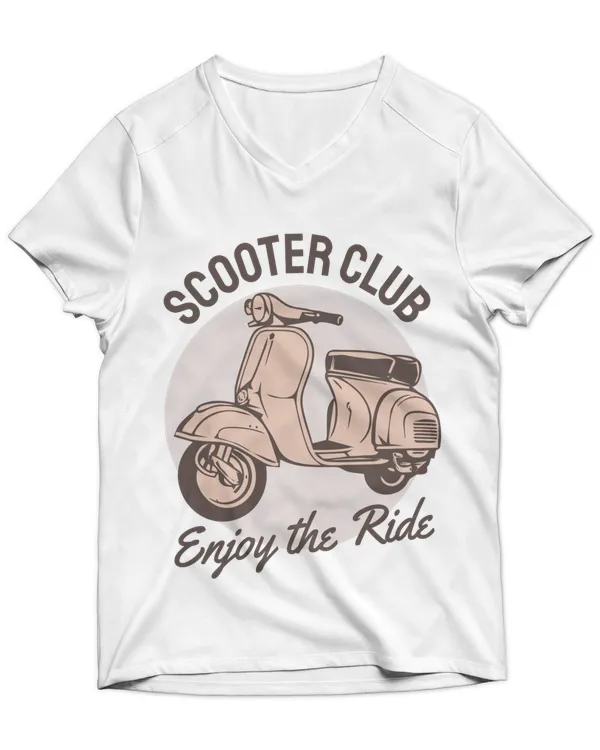 Unisex Jersey SS V-Neck T-Shirt