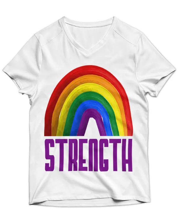 Unisex Jersey SS V-Neck T-Shirt