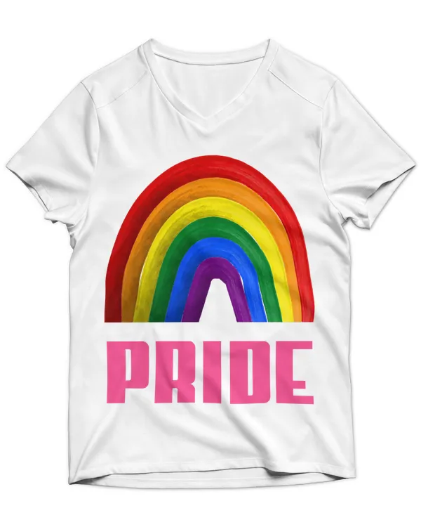 Unisex Jersey SS V-Neck T-Shirt