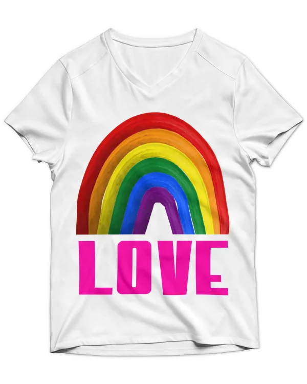 Unisex Jersey SS V-Neck T-Shirt