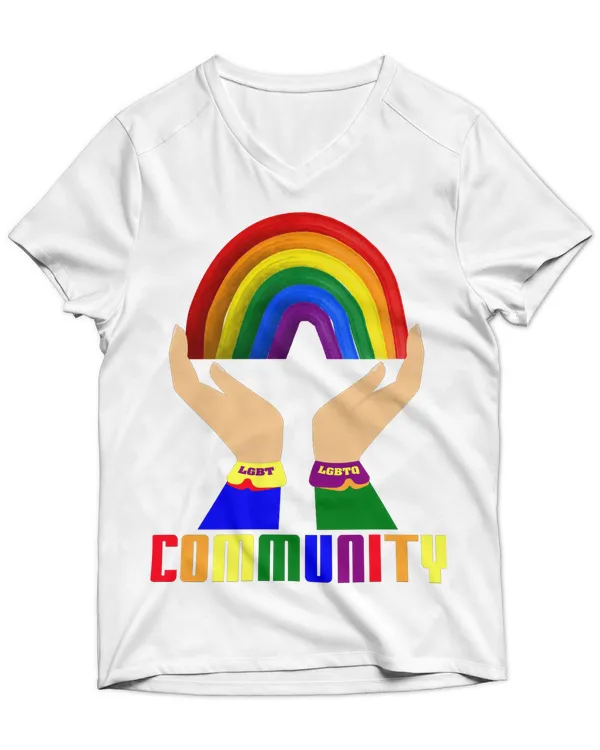 Unisex Jersey SS V-Neck T-Shirt