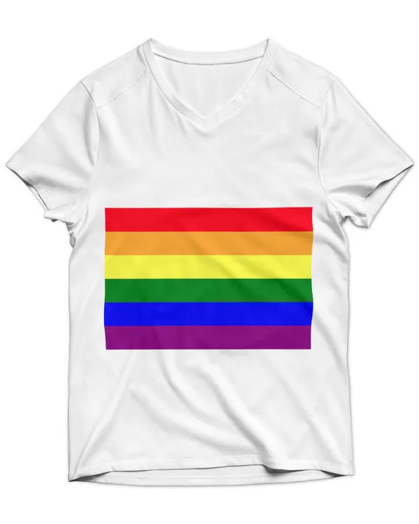 Unisex Jersey SS V-Neck T-Shirt
